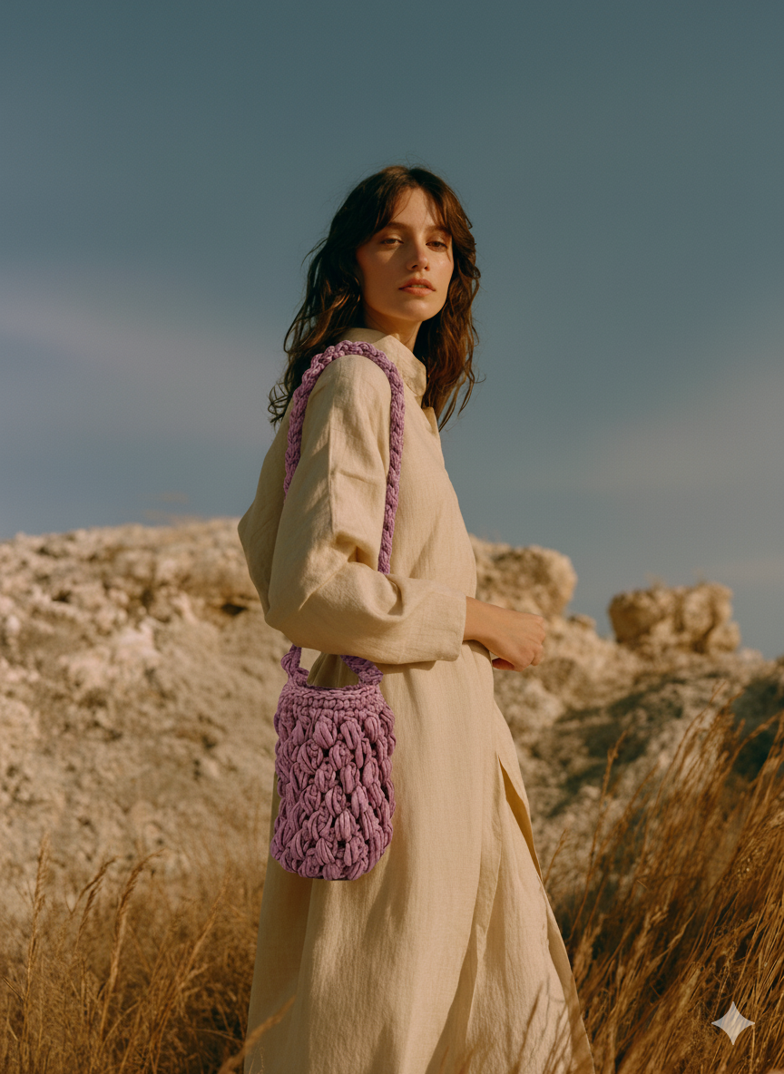 Como hacer crochet - Clase Bolso Moss